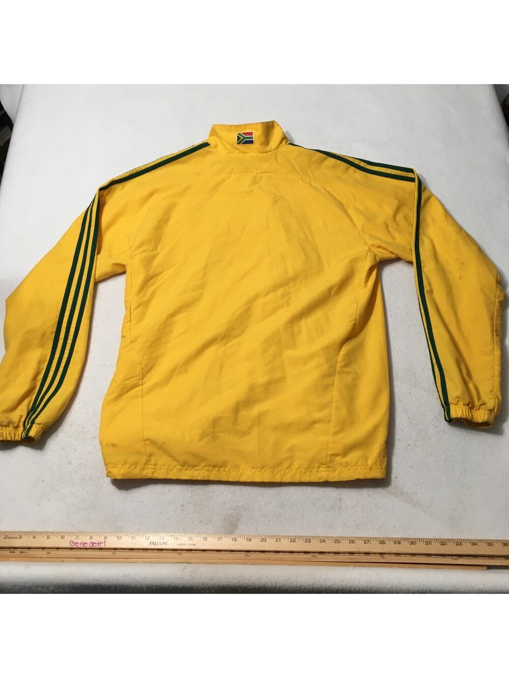 Adidas FIFA South African Football Association Flag Size large yellow